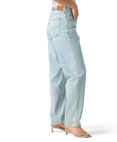 LOOSE TAPER H2'26 MESSAGE SENT dames jeans blauw