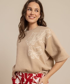Dames sweater beige