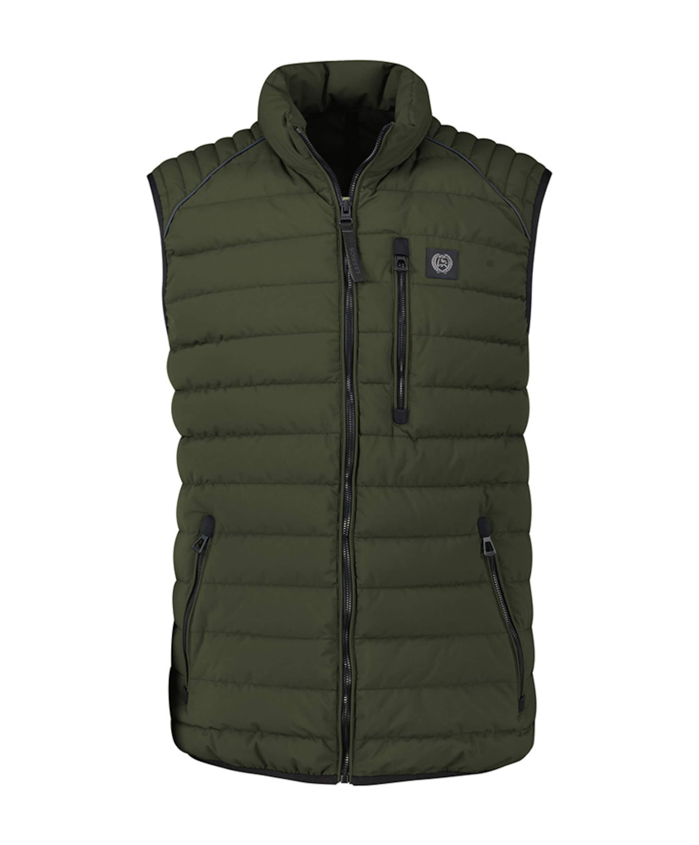 Heren bodywarmer groen