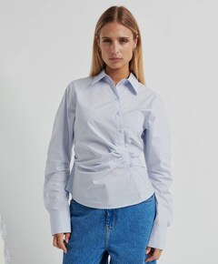 Dames blouse blauw