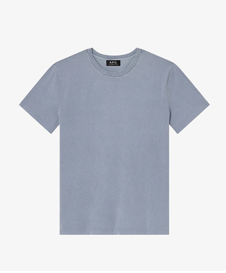 Heren t-shirt blauw