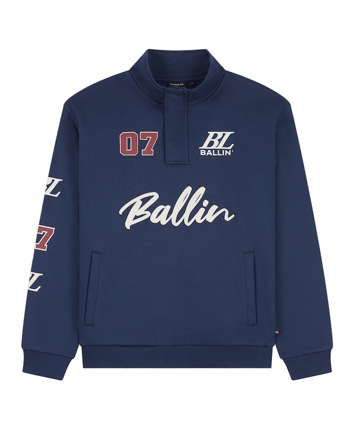 Jongens sweater blauw