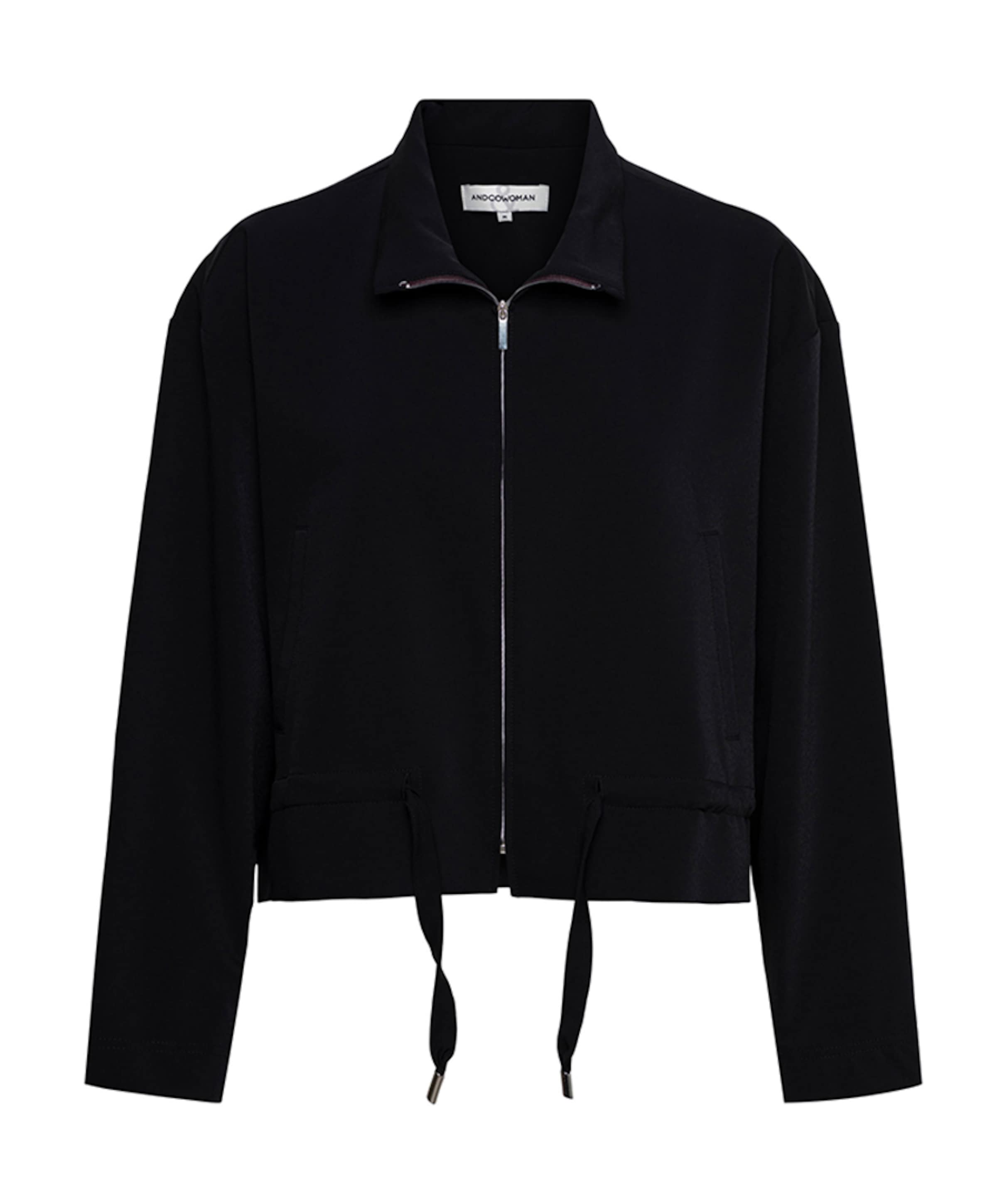 Dames jas zwart
