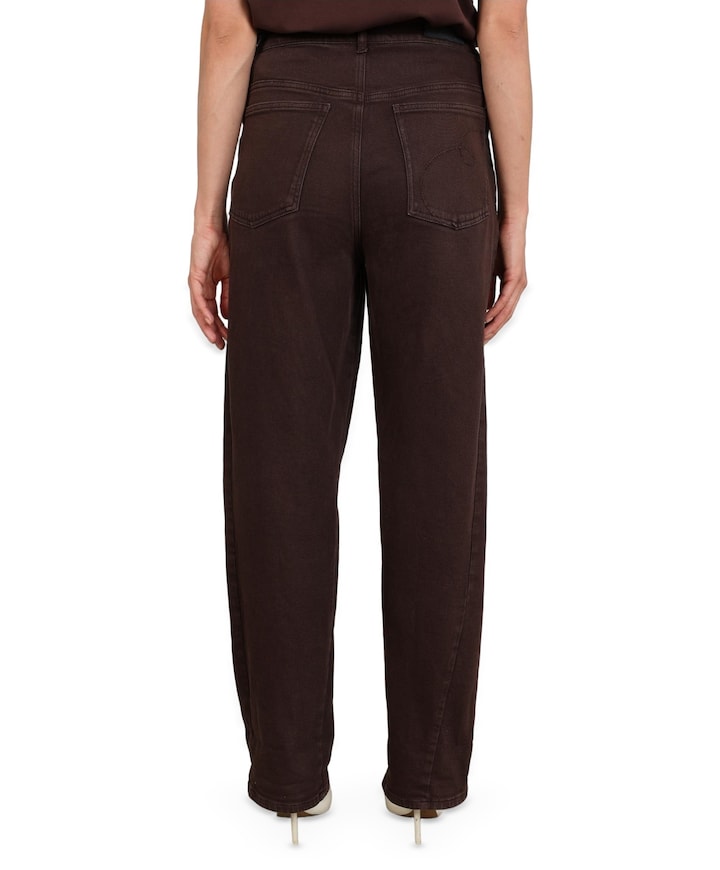 Petra dames jeans bruin