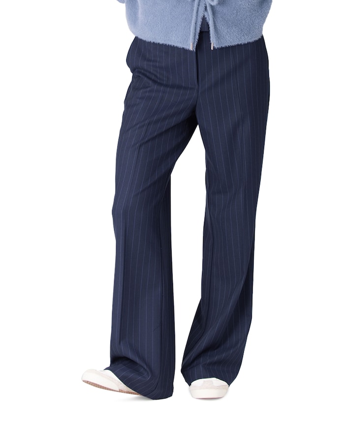 COLETTE PSB 453 wide long pantalon blauw