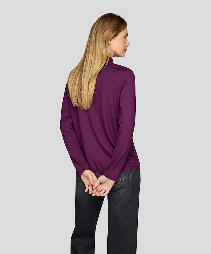 Dames longsleeve paars