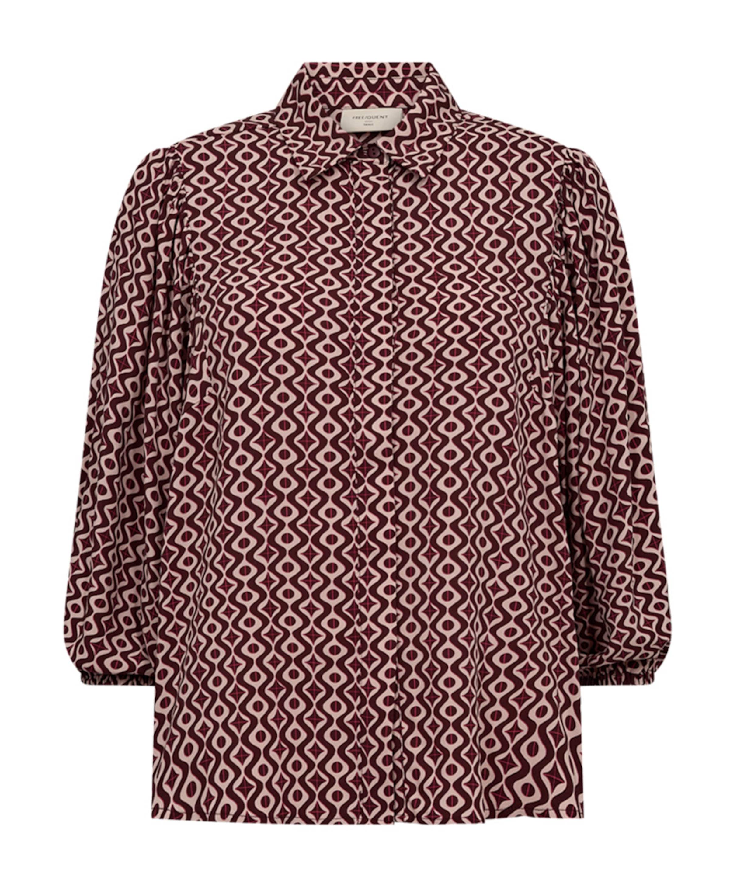 Dames blouse bordeaux