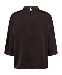 Dames blouse bruin