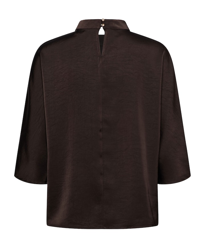 Dames blouse bruin
