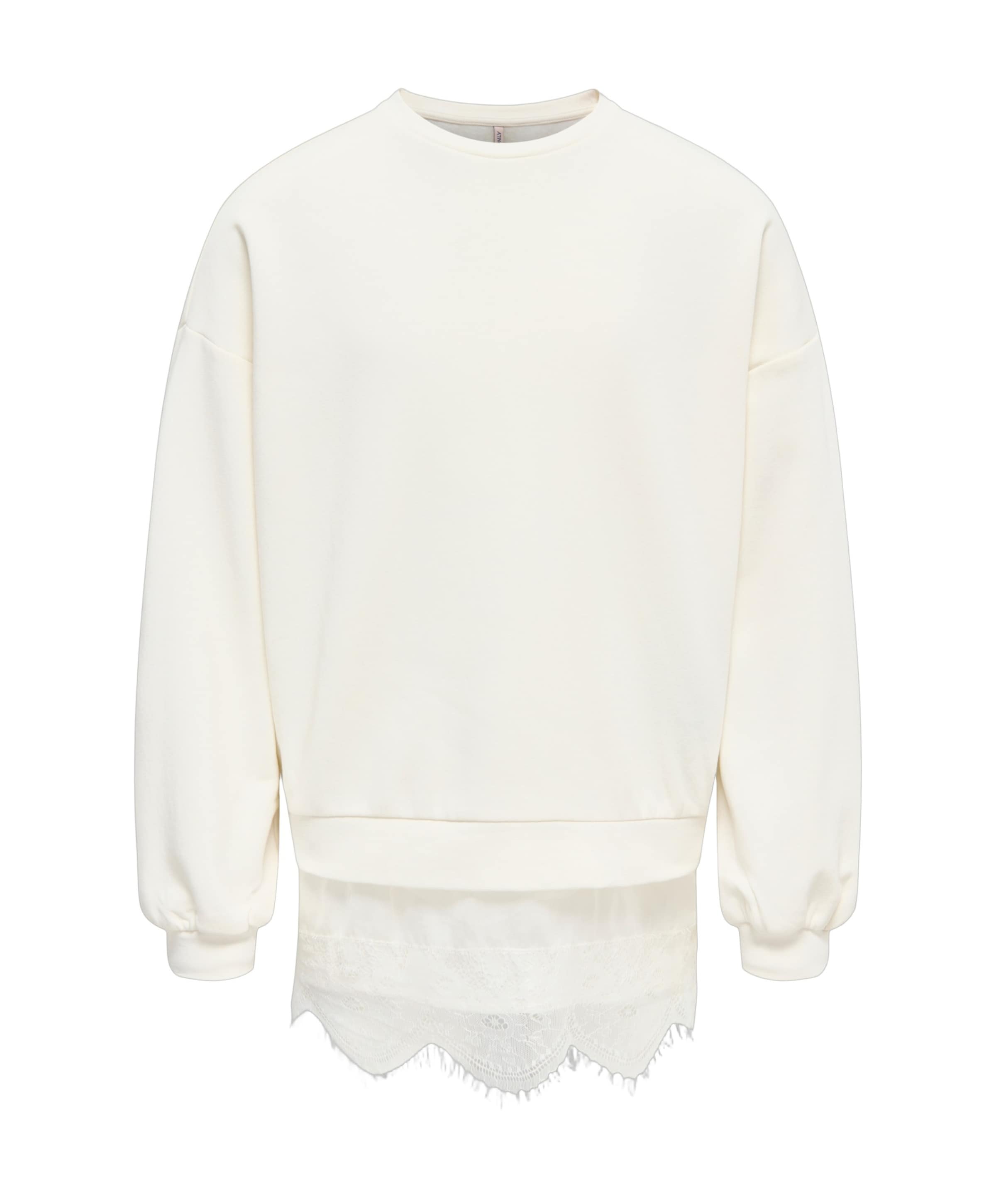 Meisjes sweater beige