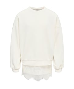 Meisjes sweater beige