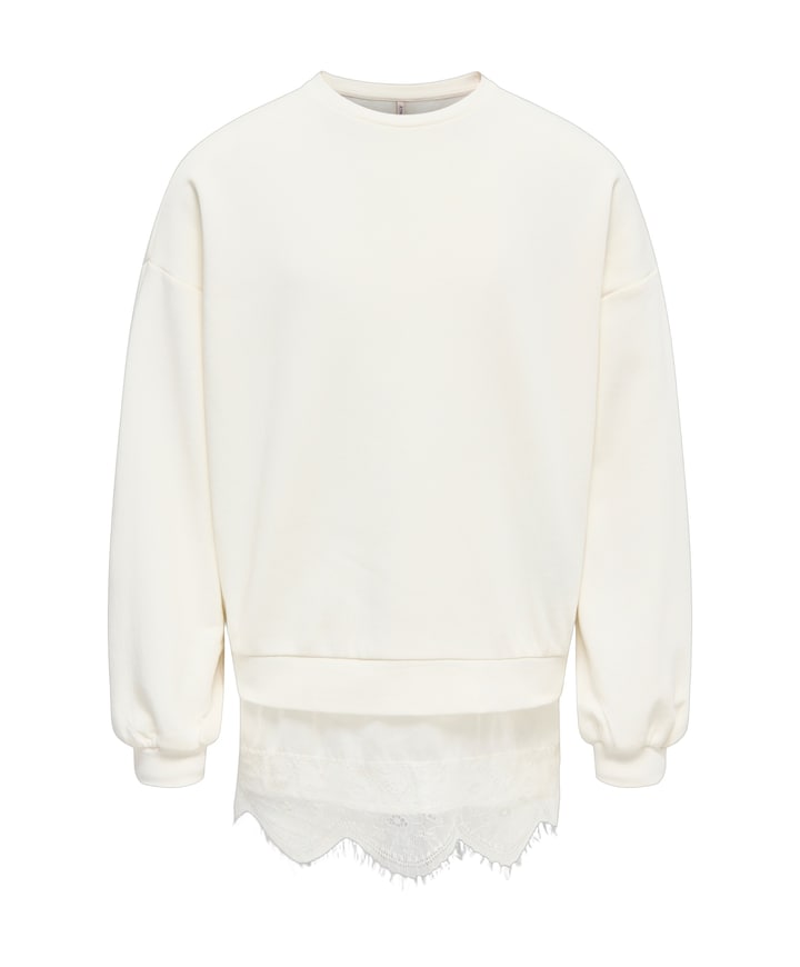 Meisjes sweater beige