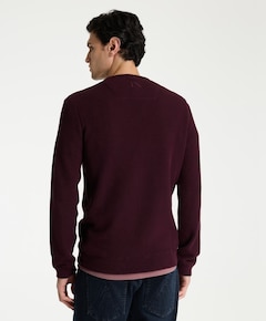 Heren trui bordeaux