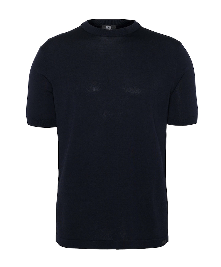 Heren polo blauw