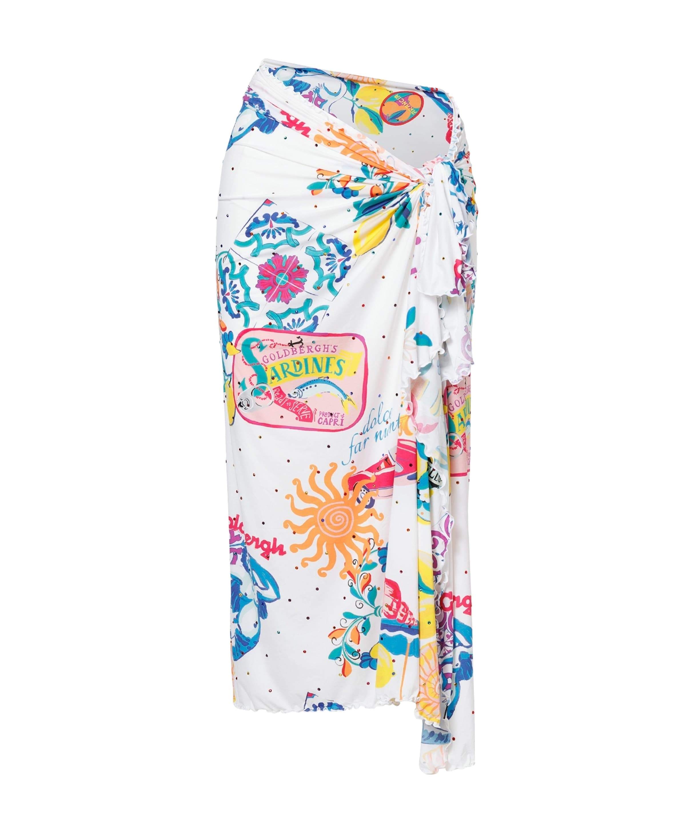 Dames pareo multicolor