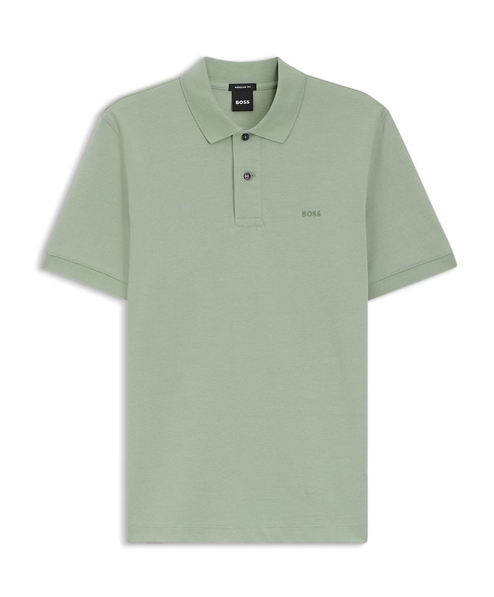Heren polo groen