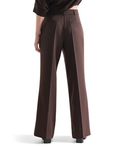 ALICE wb 453 wide leg long dames broek bruin