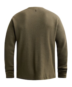 Heren longsleeve groen