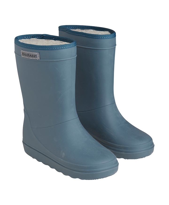 Thermo regenlaarzen grijs