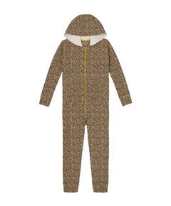 Meisjes pyjamaset bruin