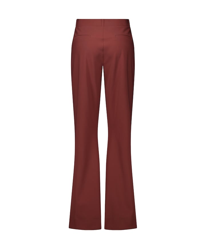Flair bonded trousers dames broek bruin