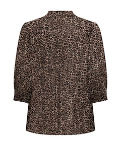Dames blouse bruin
