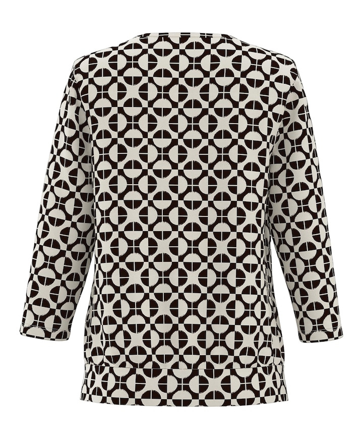 Dames longsleeve bruin