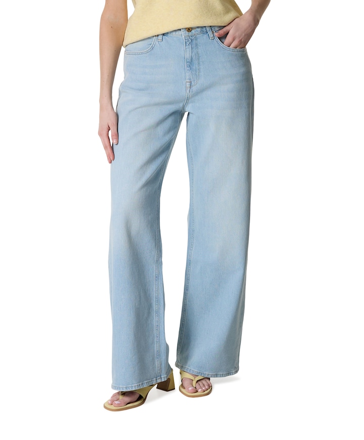 Lexie denim trousers dames jeans blauw