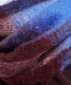 Dames sjaal blauw
