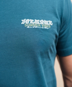 Heren T-shirt blauw