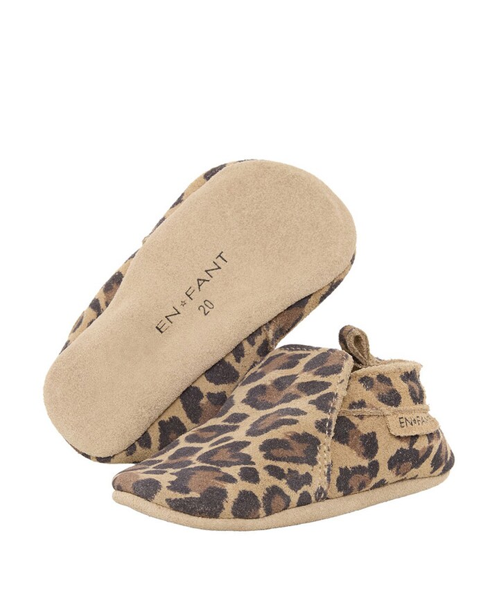 Slippers Suede AOP uniseks pantoffels  bruin