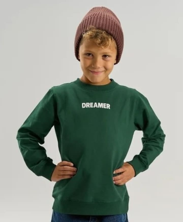 Jongens sweater groen
