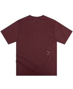 Heren T-shirt bordeaux