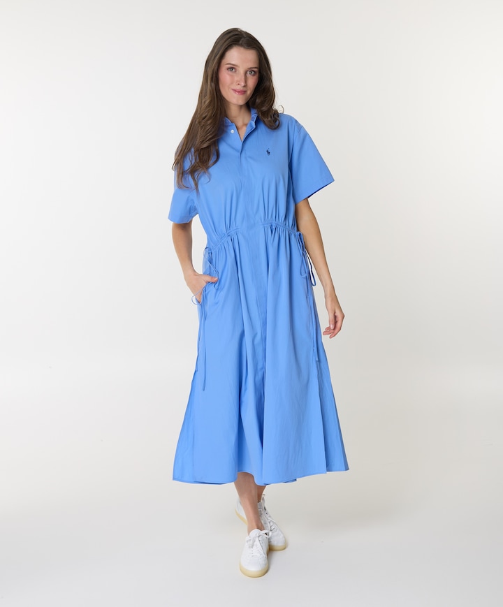 Dames jurk blauw