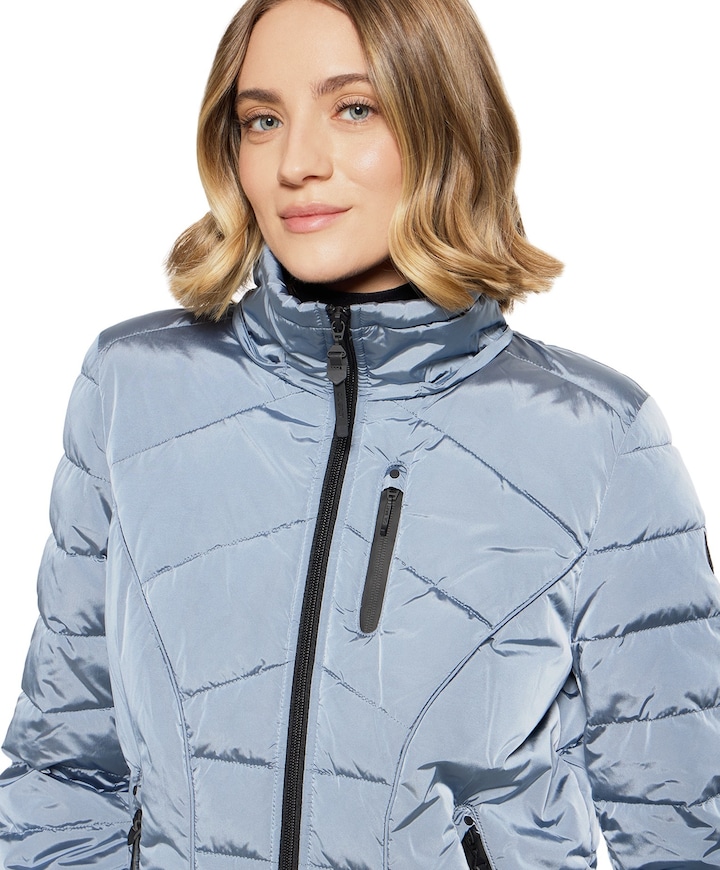 Dames jas blauw