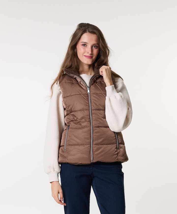 Bodywarmer bruin
