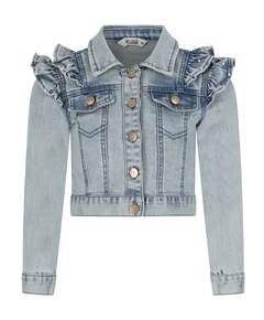 Meisjes spijkerjas blauw