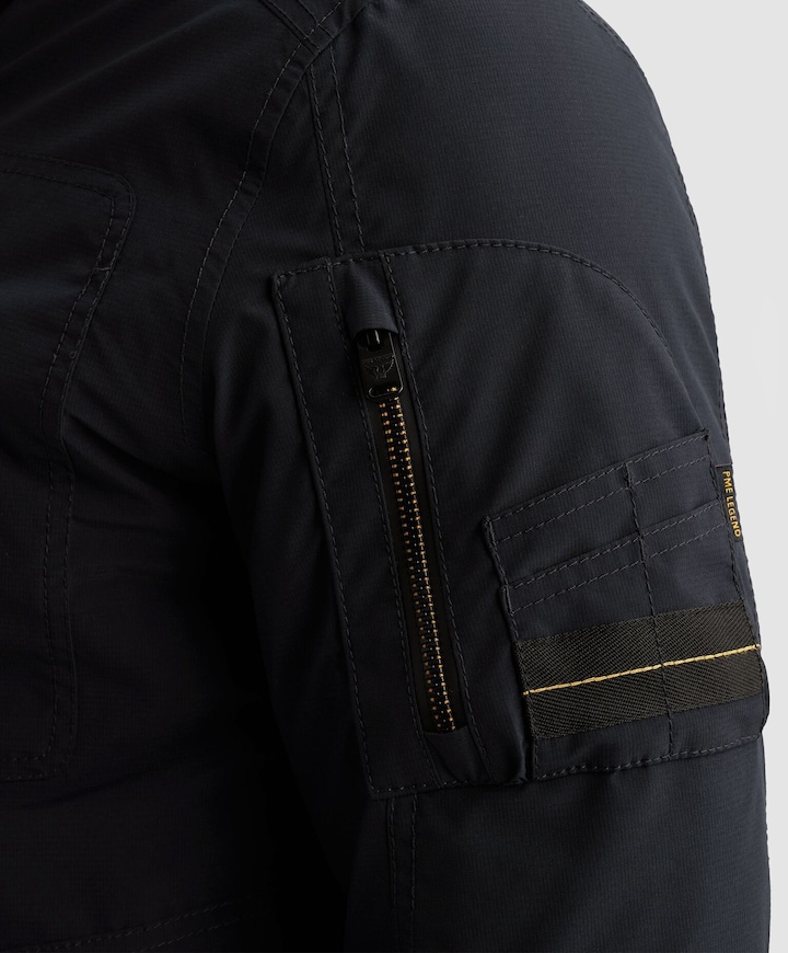 Heren jas blauw