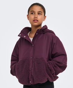 Meisjes jas bordeaux