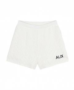 AJOUR SHORTS dames korte broek ecru