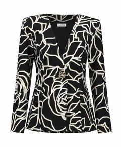 Dames blazer zwart