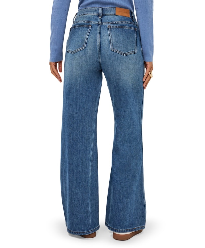 Flair panels dames jeans blauw