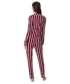 Dames pyjamaset roze