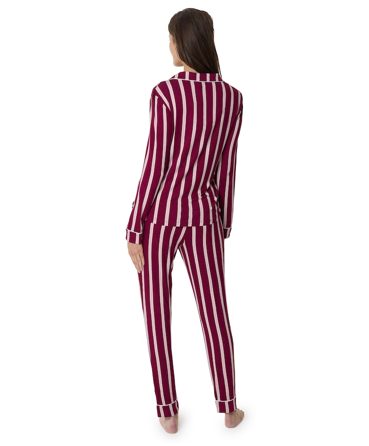 Dames pyjamaset roze