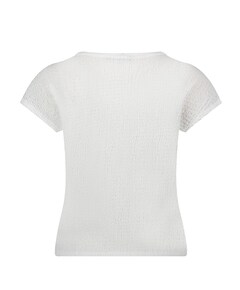 Dames T-shirt ecru