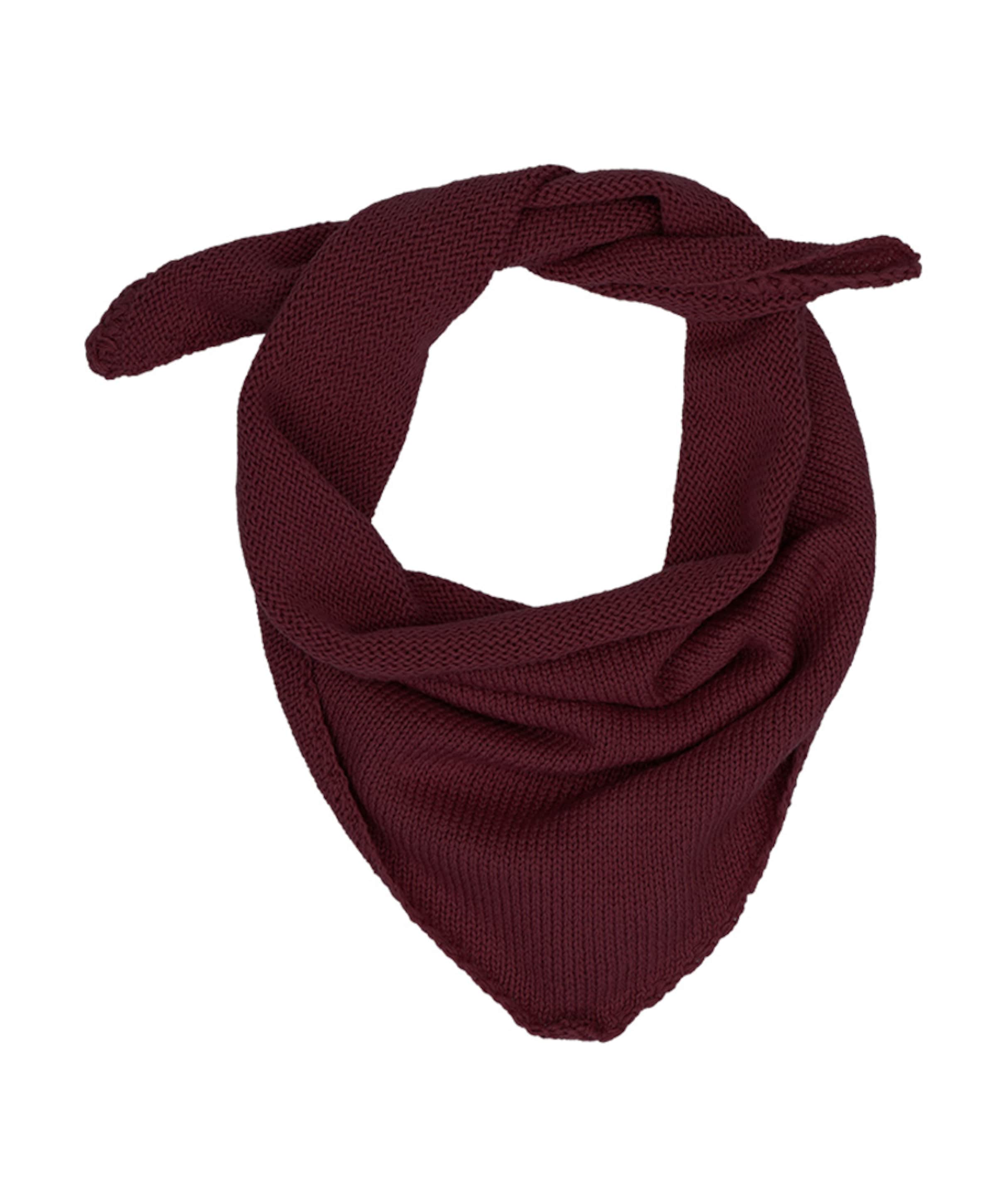 Meisjes sjaal bordeaux