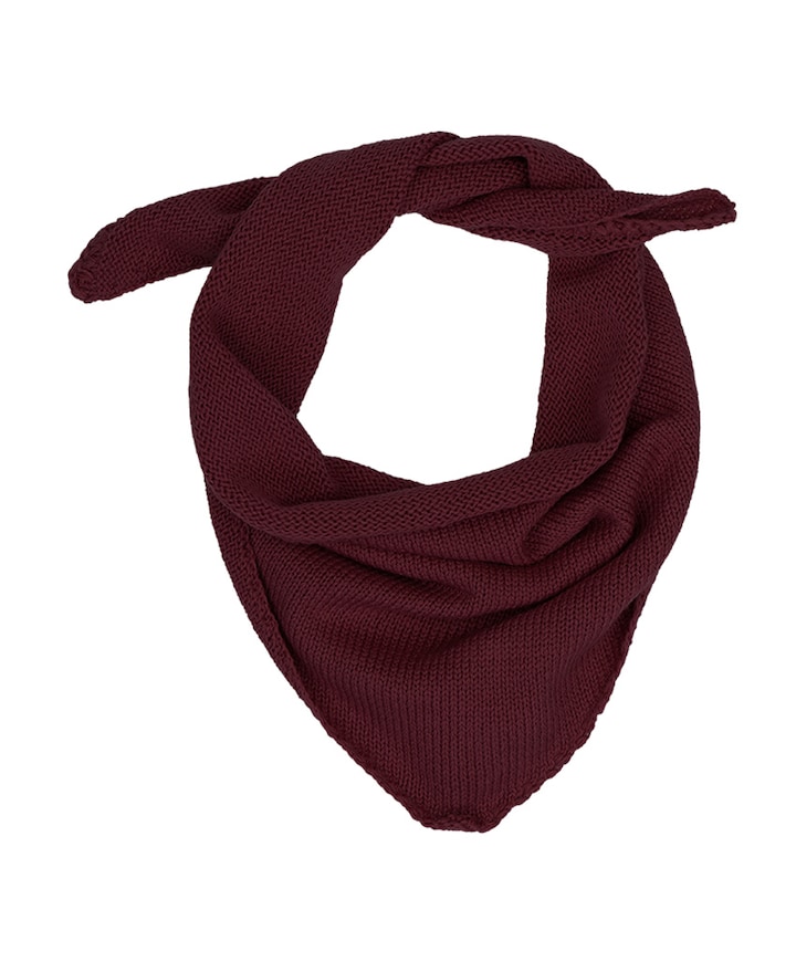 Meisjes sjaal bordeaux