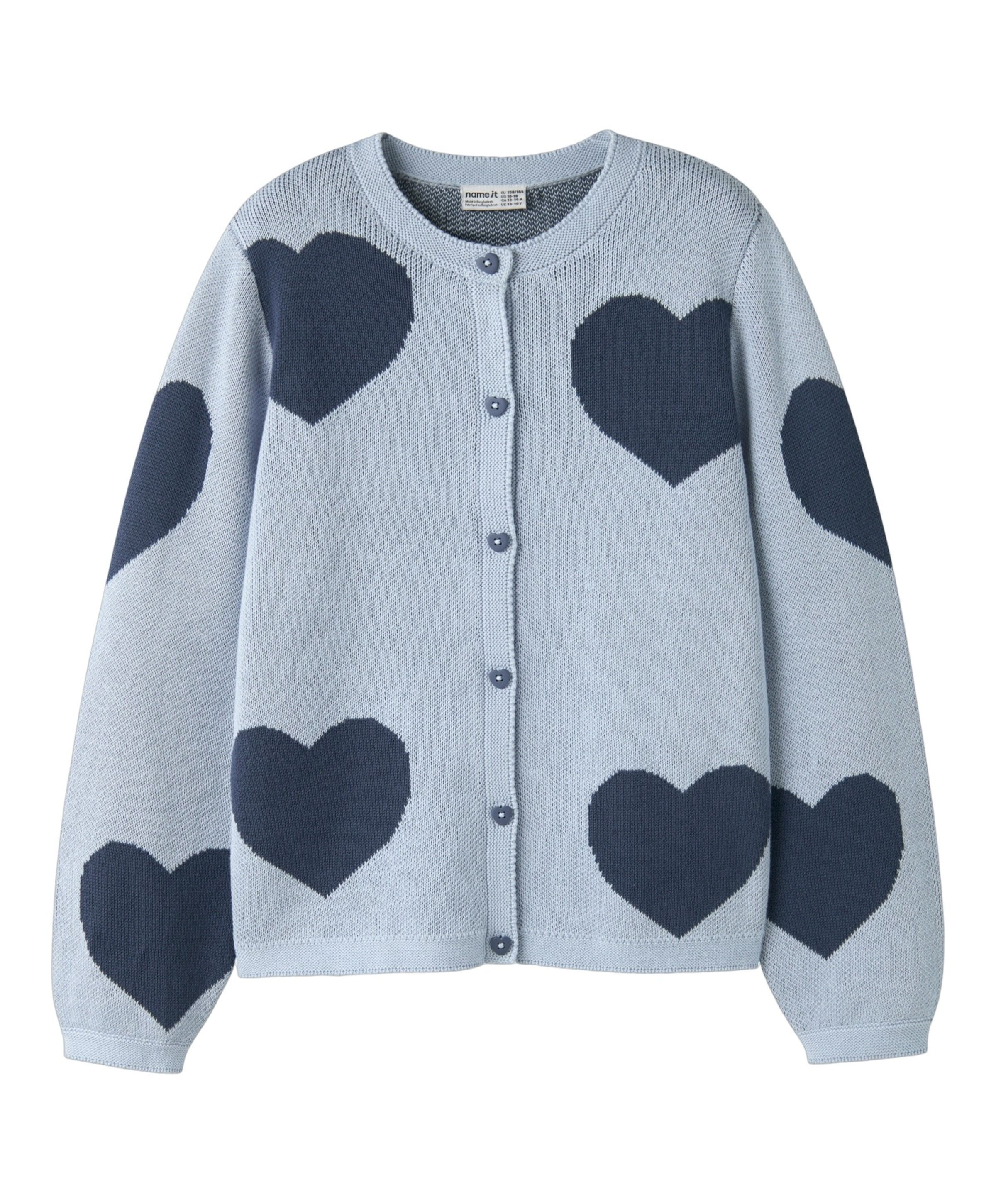 Meisjes vest blauw
