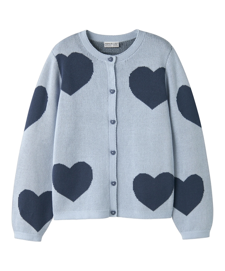 Meisjes vest blauw
