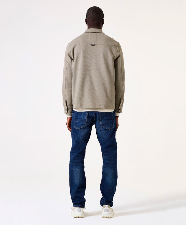 Heren overshirt groen